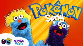 Pokemon Song | Bings & Potts | Parody Rap | Songs for kids, toddlers, babies, and the whole family