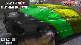 NIETYPOWE MALOWANIE MOJEGO E36 2JZ-GTE!!! -Projekt POCISK #30