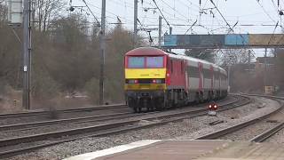 Trains at Hitchin, ECML: 18/02/2018