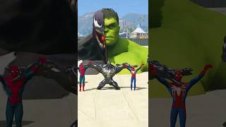 GTA V HULK BROTHERS SAVES SPIDER-MAN BEOTHERS FROM VENOM'S KIDNAPPING 🕷️🔥| #Shorts | #GTA5