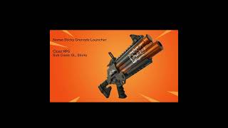 Fortnite: Sticky Grenade Launcher #fortnitebattleroyale