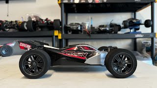 Beautiful Arrma Typhon Grom BLX Brushless display and new shoes #ARRMA #GROMBLX #TYPHONBLX