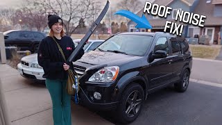 Honda CR-V Roof Noise Fix