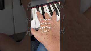 Right hand part1 Bach well tempered klavier prelude 1