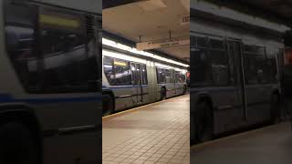 MBTA SL (Silver Line) SL1 bus arriving at South station 🚍🚏