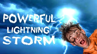 The Ultimate Powerful Lightning Storm | Epic Music | Cinematic Ambience | Super Slow Motion