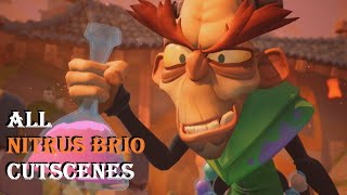 Crash Bandicoot 4 It's About Time ALL NITRUS BRIO Character Cutscenes (Roger Craig Smith)