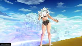 DRAGON BALL XENOVERSE 2 Showcase My Black and While Bikini outfit with poses