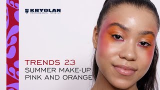 STEP-BY-STEP: Pink And Orange Trend Look