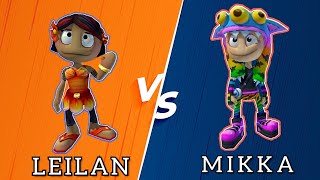 who better Leilan or Mikka  Beach Buggy Racing 2