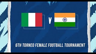 India vs Italy || Women's U17 International's Football Live