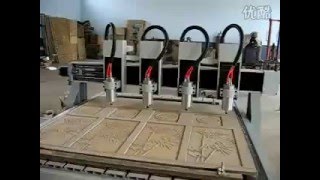 multi heads cnc engraving machine