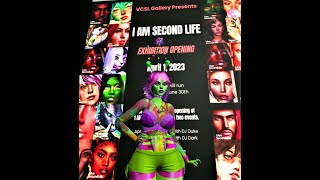 VCSL Gallery 'I am Second Life' Exhibition #secondlife #virtualworld