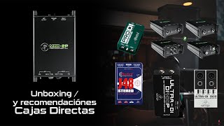 Hablemos de Cajas Directas para instrumentos y recomendaciones - Mackie MDB-2P