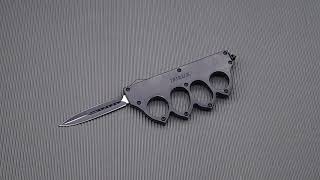 PK37 SUPER Brass Knuckles - Knife Automatic 1918.U.S. Combat Troodon