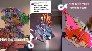 Dragon Puppet TikToks - Paper Dragon TikTok Compilation #62