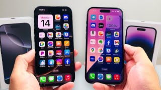 iPhone 16 Pro vs iPhone 14 Pro Comparison