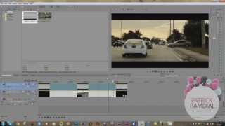 Sony Vegas Pro 12 | Black Bars on Top and Bottom | Film Letterbox | Widescreen Look