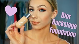 Dior Backstage Foundation Review & Wear Test