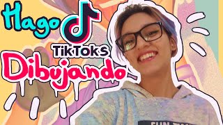 ¡Collab con 8 ARTISTAS en TIKTOK! - Dibujando TikToks