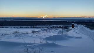 My Life In Arctic ( 92) -View Of Norman Wells Town-NT, Jan 16, 2021