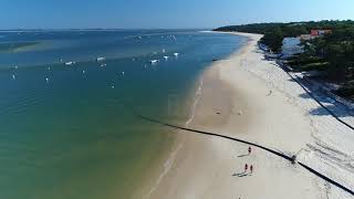 plage Arcachon drone