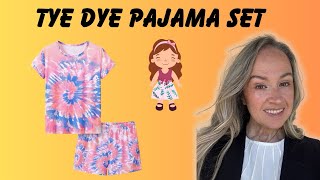 Honest Review of the Tye Dye Pajama Set