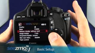 Canon Rebel T2i/550D: Setup