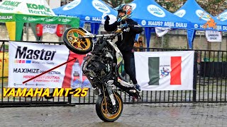 PENUH AKSI-AKSI MENEGANGKAN, YAMAHA MT 25 FREESTYLE