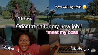 Orientation vlog for my new job | Life With Sonia