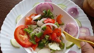 Tasty veg salad I  Quick recipe (2 minutes ) I weight loss - Healthy diet recipe