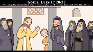 Reflection for Children | Gospel Luke 17 20-25  | 14 November 2024