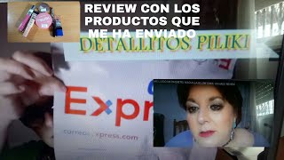 ME LLEGÓ UN PAQUETE/ MAQUILLAJE LOW COST/ OS HAGO REVIEW