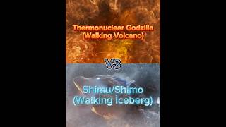 Thermonuclear Godzilla vs Shimu/Shimo #monsterverse #godzilla #shimu #shimo #godzillaxkongm#edit #vs