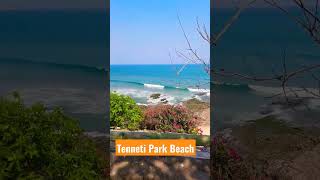 Tenneti Park Beach #vizag #nature #beach#love #beachvibes #tennetipark #vizagbeach#beachlover #reels