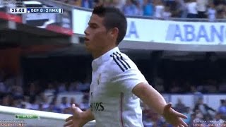 James Rodriguez vs Deportivo La Coruna Away (20/09/2014)