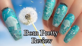 Born Pretty | Dandelion Stamping Nail Art