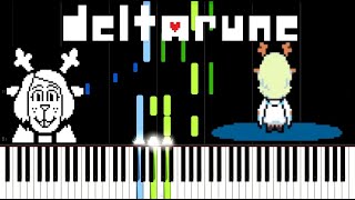 Lost Girl (Noelle) - DELTARUNE Chapter 2 [Synthesia Piano Tutorial]