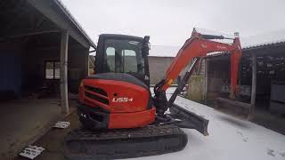 Kubota U55-4 with 3300h