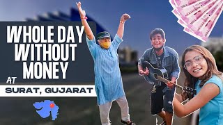 Whole Day Without Money 💰 | Vlog | Biggest Challenge | Urvil & Anjali