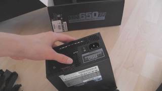 UNBOXING + TOUR: Corsair HX650W Power Supply