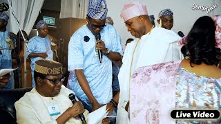 Sir Ebenezer Obey At The Wedding Of Ambode's Daugther