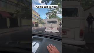 Como sair dessa vaga de estacionamento #autoescola