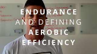 Part 2: Endurance & Defining Aerobic Efficiency