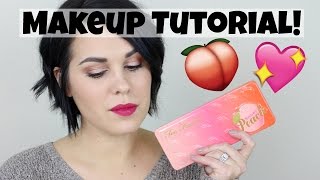 Too Faced Sweet Peach Palette - Makeup Tutorial!