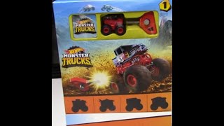 HOT WHEELS MONSTER TRUCKS MINI's REVIEW FULL SET