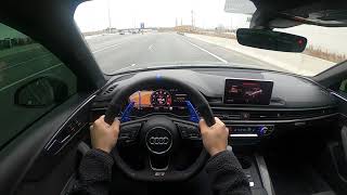 2018 Audi S4 Technik - POV Test Drive (No talking)