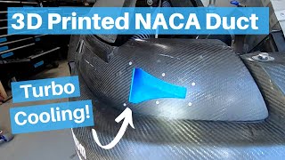 3D Printing a NACA Duct to Cool My Turbos- 3D scan, CAD, 3D printing