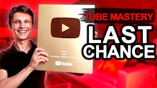 Last Chance to Join Tube Mastery and Monetization 3.0 and Tube Coaching