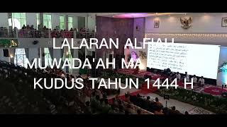 LALARAN ALFIAH MUWADA'AH MA NU TBS KUDUS TAHUN 1444 H